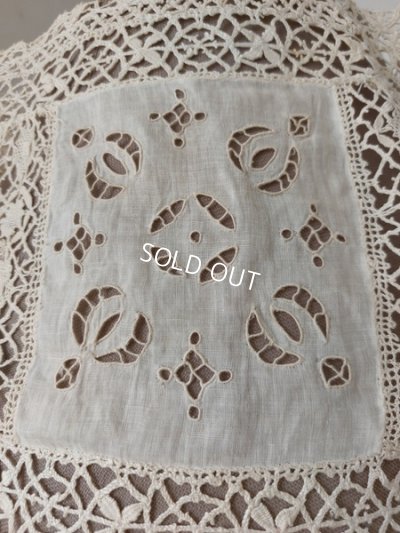 画像8: アンティークエンジェルフィレレースクロス