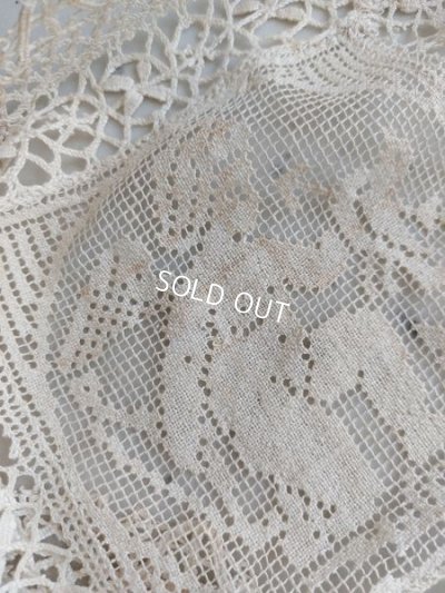 画像11: アンティークエンジェルフィレレースクロス