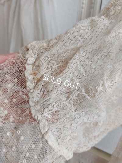 画像17: アンティーク総レースドレス