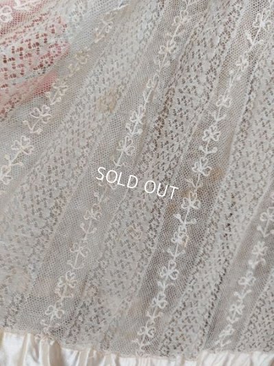 画像12: アンティーク総レースドレス