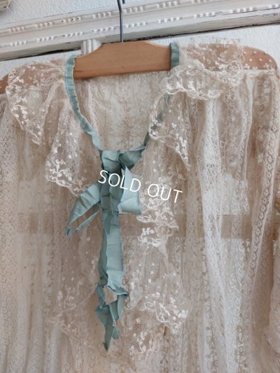 画像2: アンティーク総レースドレス