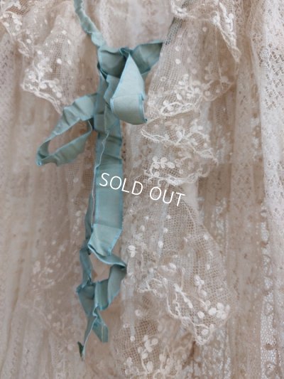 画像6: アンティーク総レースドレス