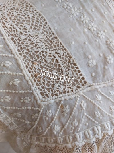 画像12: アンティークレース付け襟