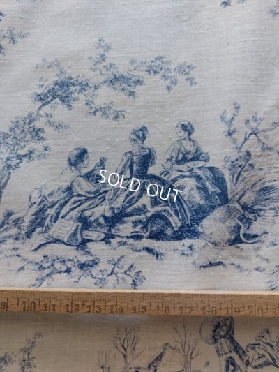 画像34: トワルドジュイ柄カーテン