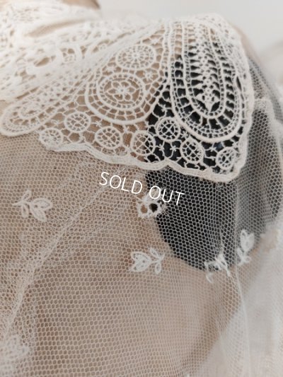 画像23: アンティークレースボディス