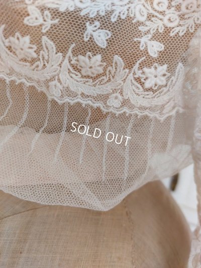 画像15: アンティークレースボディス