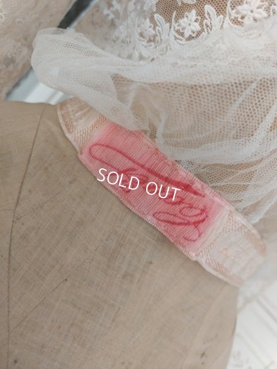 画像16: アンティークレースボディス