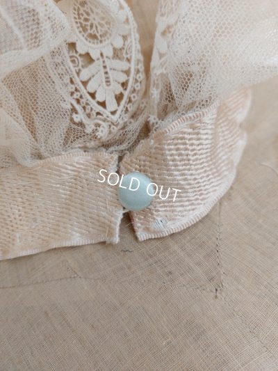 画像18: アンティークレースボディス