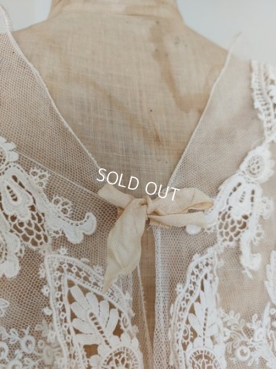 画像21: アンティークレースボディス