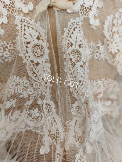 画像11: アンティークレースボディス