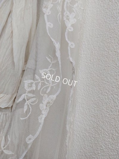 画像2: アンティークレースベール