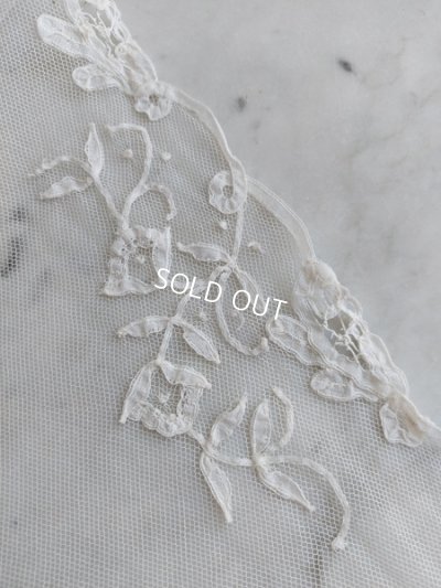 画像6: アンティークレースベール