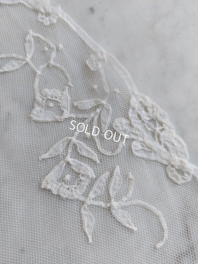 画像7: アンティークレースベール