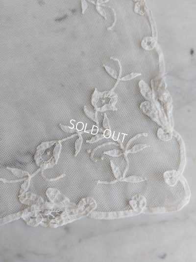 画像8: アンティークレースベール