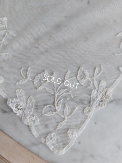 画像10: アンティークレースベール