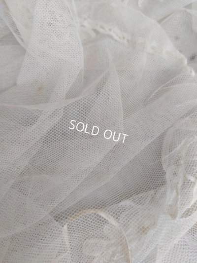 画像11: アンティークレースベール