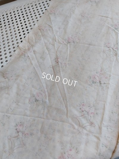 画像8: アンティークフレンチローズ柄ファブリック