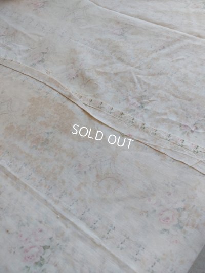 画像9: アンティークフレンチローズ柄ファブリック