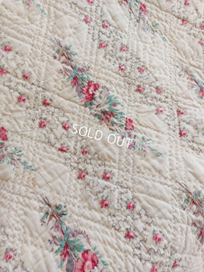 画像26: アンティークフレンチキルト