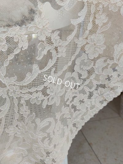 画像15: アンティークレースクロス