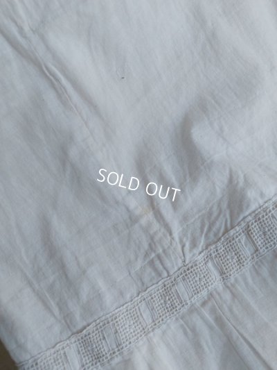 画像12: アンティークレースペチコート