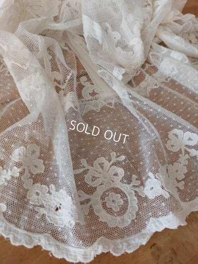 画像18: アンティークレースカーテン