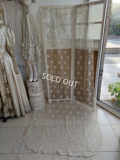 画像10: アンティークウエディングベール