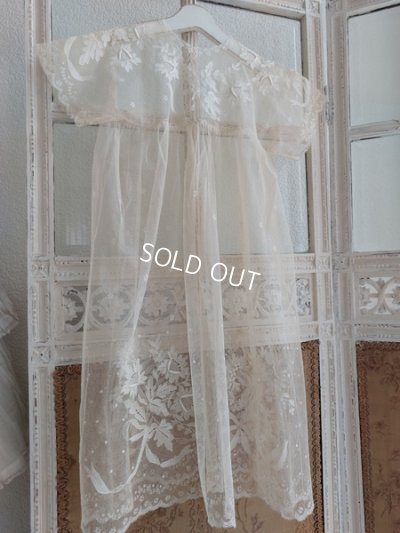 画像8: アンティーク総レースベビードレス