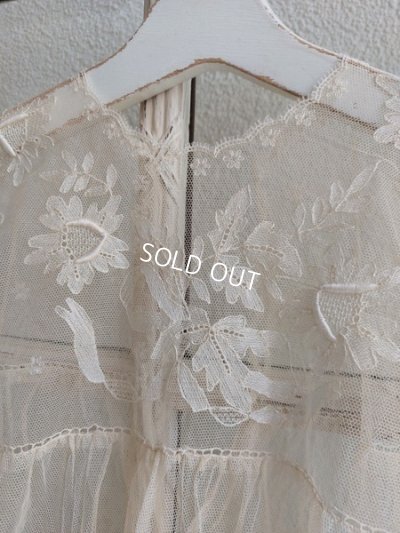 画像4: アンティーク総レースベビードレス