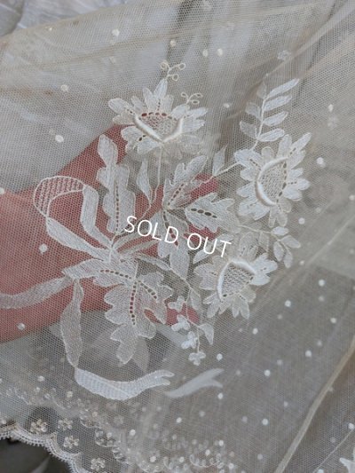 画像3: アンティーク総レースベビードレス