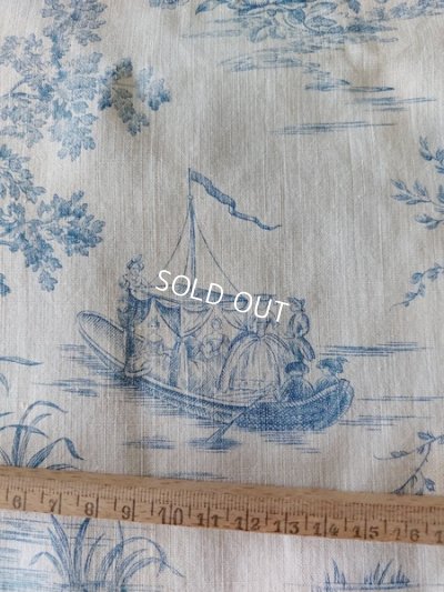 画像29: アンティークトワルドジュイ柄カーテン