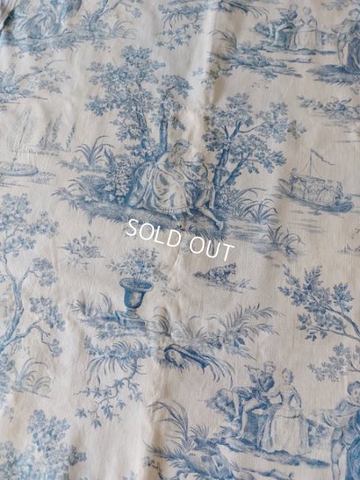 画像32: アンティークトワルドジュイ柄カーテン