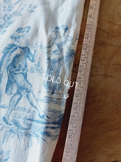 画像33: アンティークトワルドジュイ柄カーテン