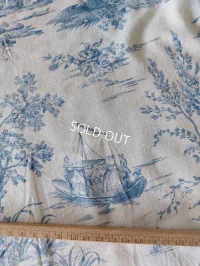 画像38: アンティークトワルドジュイ柄カーテン