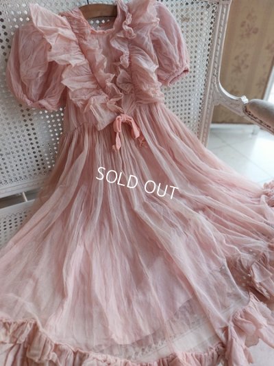 画像2: アンティークチュールのふわふわドレス