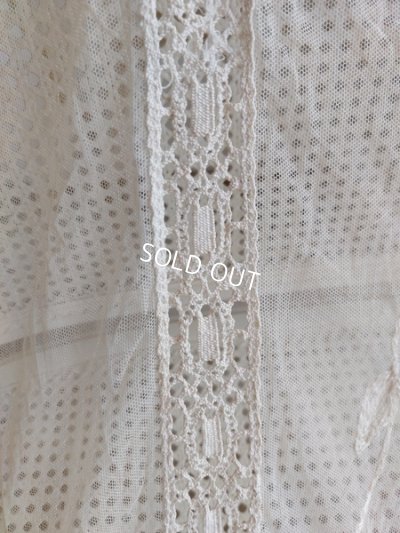 画像8: アンティークレースカーテン