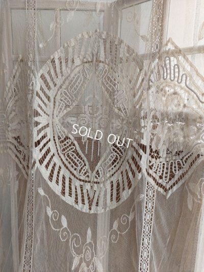 画像16: アンティークレースカーテン