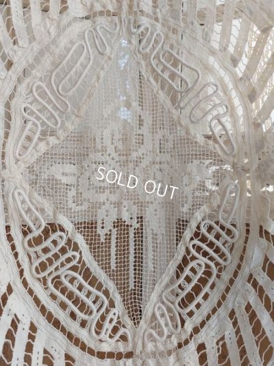 画像19: アンティークレースカーテン