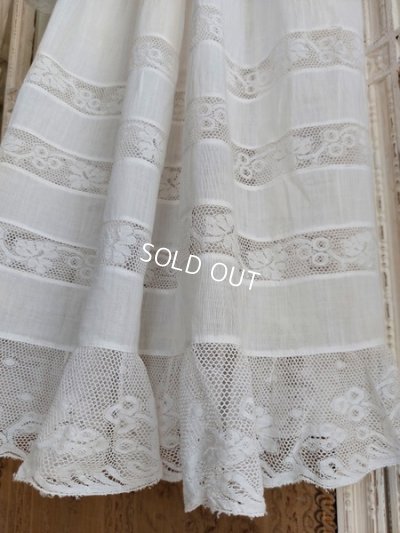 画像7: アンティークレースドレス