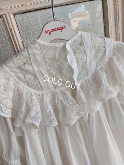 画像10: アンティークレースドレス