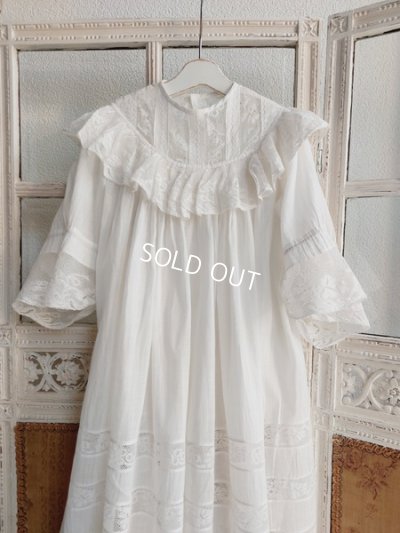 画像14: アンティークレースドレス