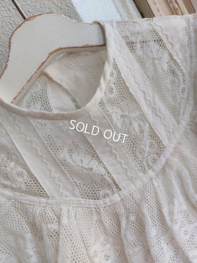 画像4: アンティークレースドレス