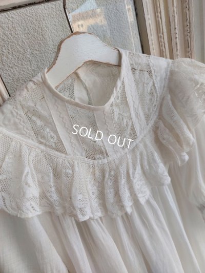 画像3: アンティークレースドレス