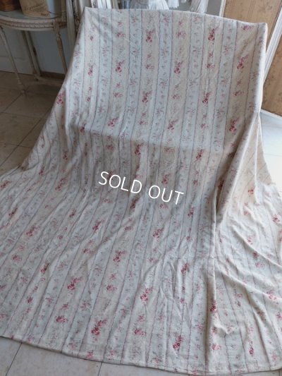 画像2: アンティークフレンチ花柄カーテン