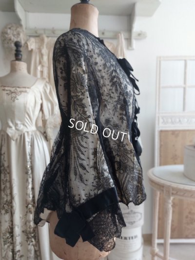 画像4: アンティーク総レースボディス