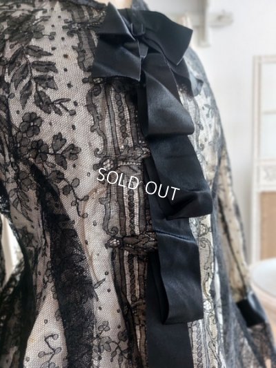 画像8: アンティーク総レースボディス