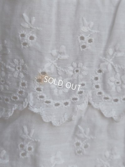 画像14: アンティーク洗礼式ベビードレス