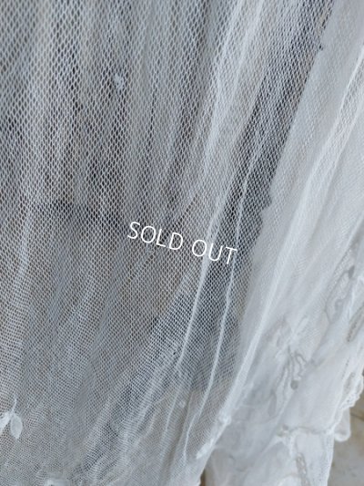 画像14: アンティーク天蓋レースカーテン