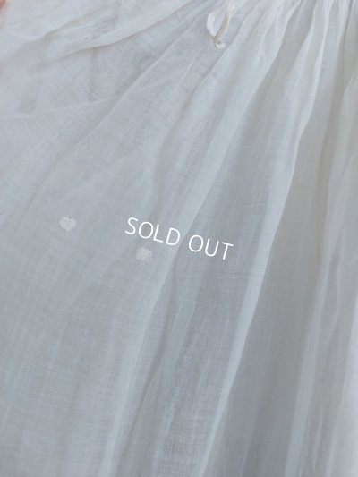 画像17: アンティーク洗礼式用ベビードレス