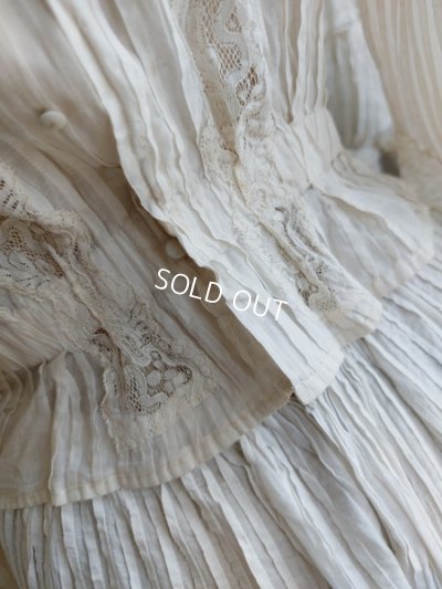 画像9: アンティークレースボディス